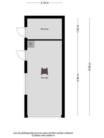 Floorplan - Kollenberg 13, 5296 LC Esch